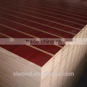 High Quality Slotted MDF Board/Melamine MDF for Slatwall thumbnail-1