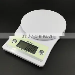 WeiHeng B15L Lightweight ABS Plastic Digital Weighting Bake Kitcen Scale thumbnail-1
