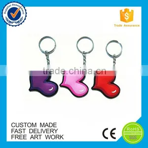 3D Custom Car Shape Soft Pvc Keychains thumbnail-4