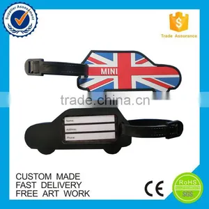 Made in China Fashion 3d Custom Pvc Luggage Tag thumbnail-6