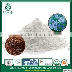 OEM AND ODM 100% Natural Edible Linseed Extract Powder/ Flaxseed Oil Powder thumbnail-1