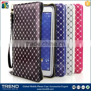 Market Online Zipper Leather Case for Galaxy Tab 4 thumbnail-1