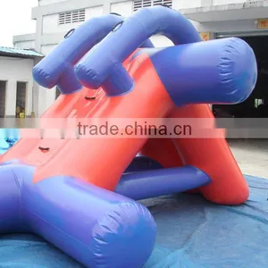Children Game New Product Inflatable Water Slide Triangle Water Slide Obstacle With Top Quality thumbnail-1