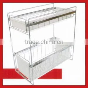 CF103 2-tier Steel Kitchen Dish Rack, thumbnail-1