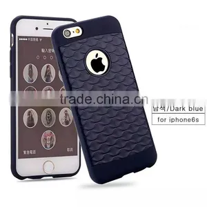 Express China Supplier Mobile Accessories Phone Case Ultra-thin TPU Case for IPhone Case 6 /6s With Wave Pattern thumbnail-2