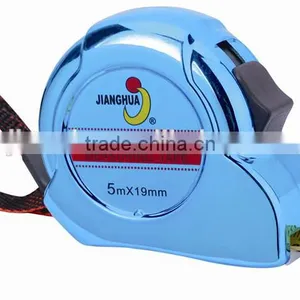 Light Blue UVcoating Measure Tape Antiresistant Hook Steel Measuring Tape thumbnail-1