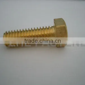 Hex Head Brass Bolts DIN933 thumbnail-1