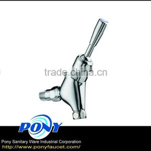 High Quality Taiwan Made Automatic Automatic Self Closing Wall Tap Faucet thumbnail-1
