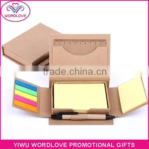 New Design Block Memo Pad With Pen, Cube Sticky Notes Block Note Pad thumbnail-4