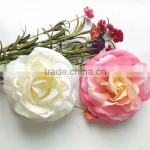 2014 Top Quality Bridal Hair Flower Artificial Elegant Rose Flower Hair Flower thumbnail-1