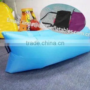 Nylon Ripstop Banana Sleeping Bag Inflatable Sofa For Sale thumbnail-2