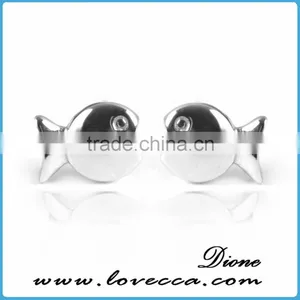 Free Shipment Women Pure Silver Leaf Earring Setting Wholesale Factory Supplier thumbnail-3