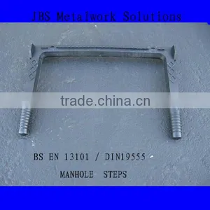 330mm x 230mm Bright Yellow Bolt Manhole Steps/Step Rungs thumbnail-1