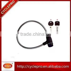 Wholesale Bicycle Cable Lock Bicycle Lock Set Bike Lock thumbnail-3