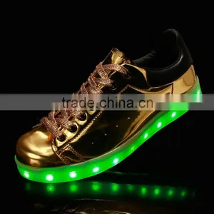 2016 Newest Unisex Shoes Wholesale Factory LED Light Shoes thumbnail-4