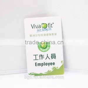 Customized Colorful Printing Plastic Pvc Greeting Card thumbnail-2