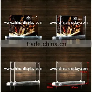 A4 Acrylic Romantic T Shape Menu Holder thumbnail-4