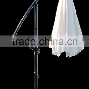 White Folding Sun Umbrella thumbnail-1