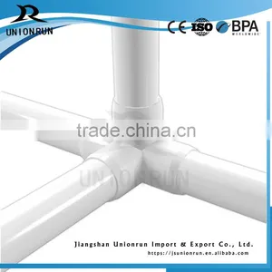 Hot Sale 3/4 Inch 4 Way Tee PVC Fitting Tee Joint Pipe Tube Pipe Fittings thumbnail-3