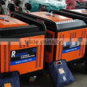 Air Cooled Silent Portable Diesel Generator 5KW thumbnail-6