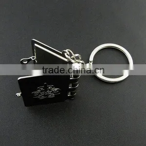 Engraved Silver Picture Frame Keychain thumbnail-2