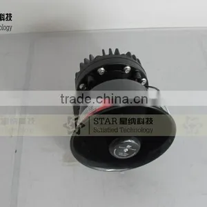 DC12V 200w Police Speaker Horn Electric Car Horn Police Siren Horn Speaker LV200 Round Speaker thumbnail-2