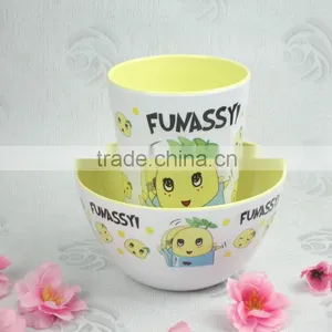 Melamine Bowl With Cup Set for Kids and Children thumbnail-2