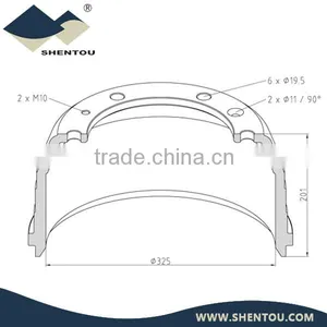 Iveco Brake Drum 8601.7938 thumbnail-1