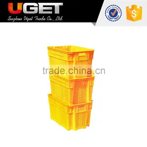 China Wholesale Cheap Plastic Vegetable Vented Storage Crate thumbnail-3