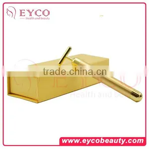 T-shaped Beauty Bar 24k Golden Vibrating Facial Massager 24K Lifting Beauty Esthetic Bar thumbnail-2