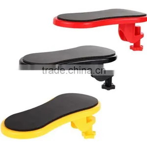 Desk Attachable Computer Table Arm Support Mouse Pads Arm Wrist Rests Hand Shoulder Protect Pad thumbnail-1