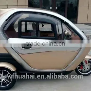 2017 Best Selling Elderly Three Wheel Passenger Car /Three Wheel Electric Mini Car thumbnail-3
