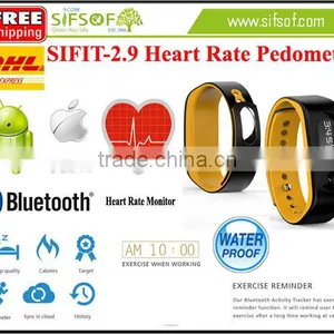 SIFIT-2.9 Fitness Band Heart Rate, Optical Heart Rate Sensor, Calorie Measurement, Sleep Quality Monitoring thumbnail-1