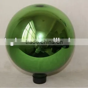 25cm Green Hand Blown Glass Ball ,hot thumbnail-1
