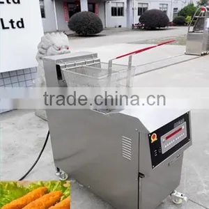 Shanghai Minggu Gas/electric Heating Potato Fryer Machine Gas Fryer With Best Price thumbnail-2
