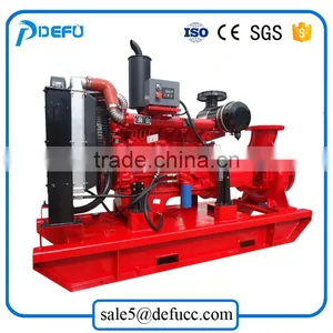 DEFU 70 M3/h 80 Meters Centrifugal Water Booster Pumps With 40 hp Diesel Engine thumbnail-1