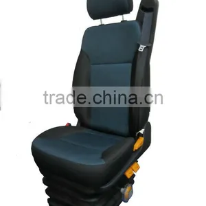 China Bus Driver Seat With Mechanical Suspension 3 Point Belt thumbnail-1