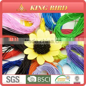 High Quality Color Elastic Thread Rubber Thread Elastic Yarn for Socks thumbnail-3