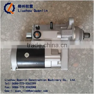 11C0089 STRATER 3957598 MOTOR SPARE PART 10.80KG LIUGONG EXCAVATOR PART CLG922 CLG925 PART thumbnail-1