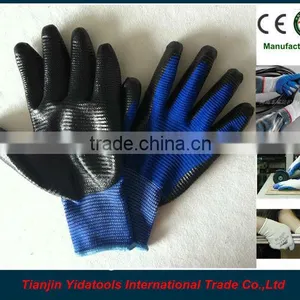 Nitrile Coated Zebra Nylon Gloves thumbnail-1