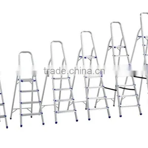 High Quality Aluminium Household Step Ladder thumbnail-1
