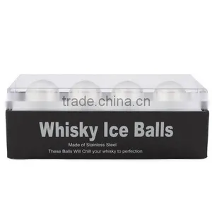 Reusable Stainless Steel Wine Whiskey Drink Chiller Stones Rocks Ice Balls Cubes thumbnail-5