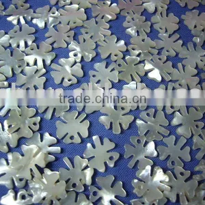 Whitelip Mother of Pearl(mop) Shell Handicrafts of Four Leaf Clovers thumbnail-1