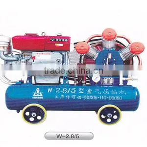 Diesel Engine Driven Portable Piston Air Compressor Mining and Engineering Use ,mini Compressor,portable Air thumbnail-5