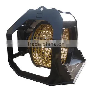 Excavator 360 Degree Rotating Screen Bucket thumbnail-1