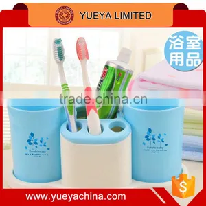 Toothbrush Holder Family Set Washing Tools Set With Cups and Holder thumbnail-1