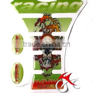 Motorcycle Oil Tank Sticker Pad Gas Protector Business thumbnail-1