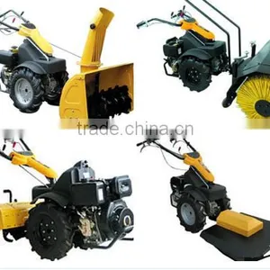 14 HP Gasoline Powered 100 cm Snow Sweeper thumbnail-2