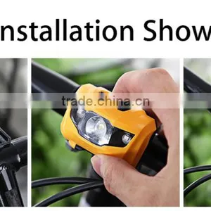 3-LED Bicycle Light Water Resistant Torch With Mount Flash Bike Light Bicycle Accessories For Mountain Bike Road Bike thumbnail-6