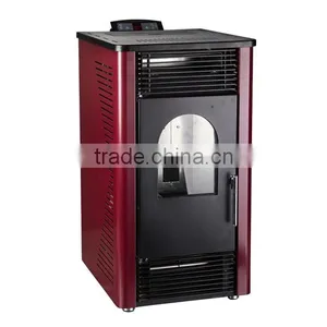 2016 Wood Pellet Stove ZLK06 Cast Iron Stove for Sale 3.kw 6kw thumbnail-1